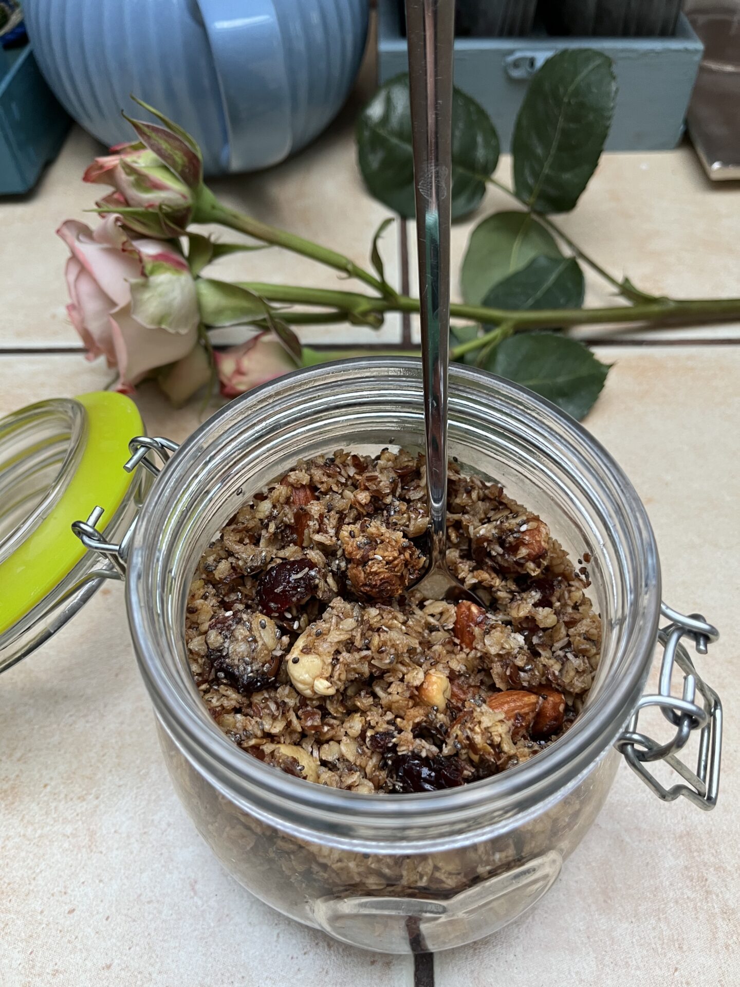 Kedvenc gluténmentes reggelim, házi granola