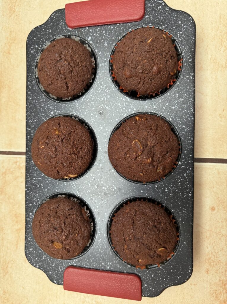 Gluténmentes mogyorós muffin