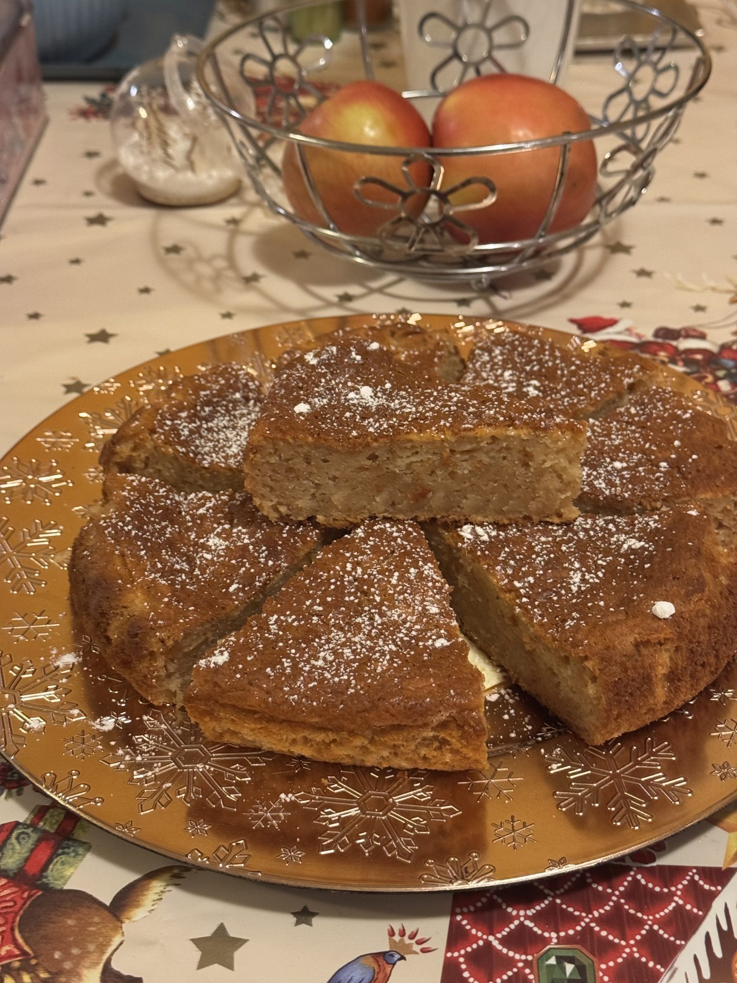 Gluténmentes almás kevert süti (pofon egyszerű recept)