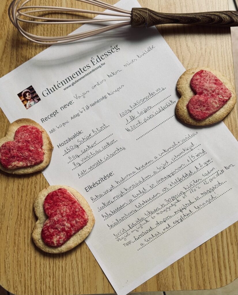 Gluténmentes omlós vajas keksz