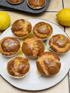 Gluténmentes citromos muffin