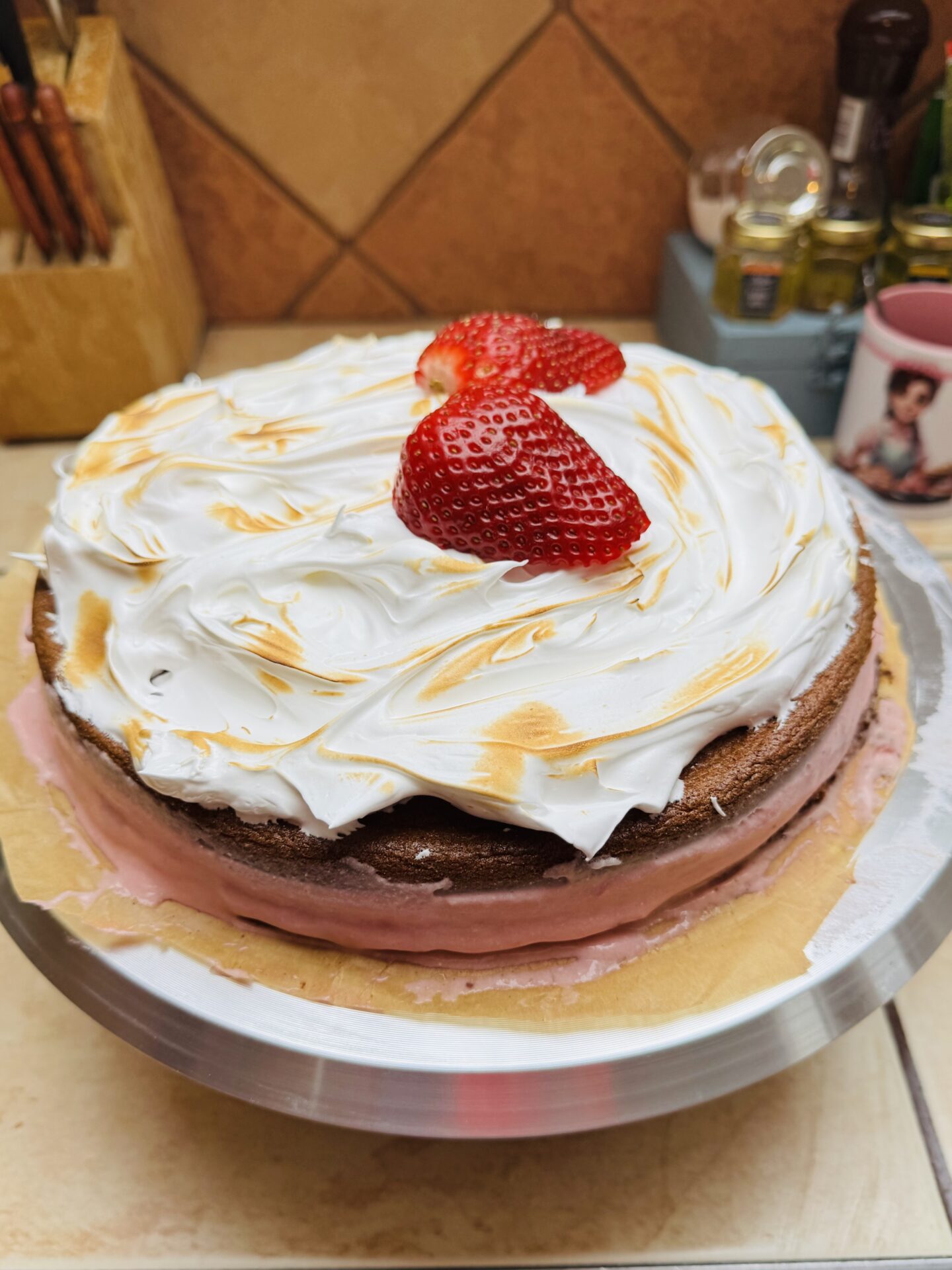 Gluténmentes epres mousse torta (időigényes, de megéri!)